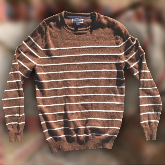 Club Room Oversized Stripped Sweater Sz S - Picture 2 of 4